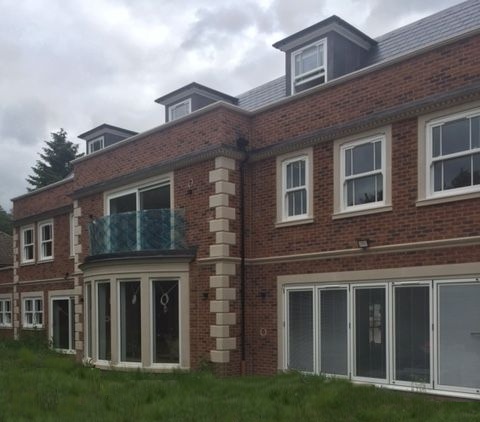 West End Lane - rear of property nearing completion